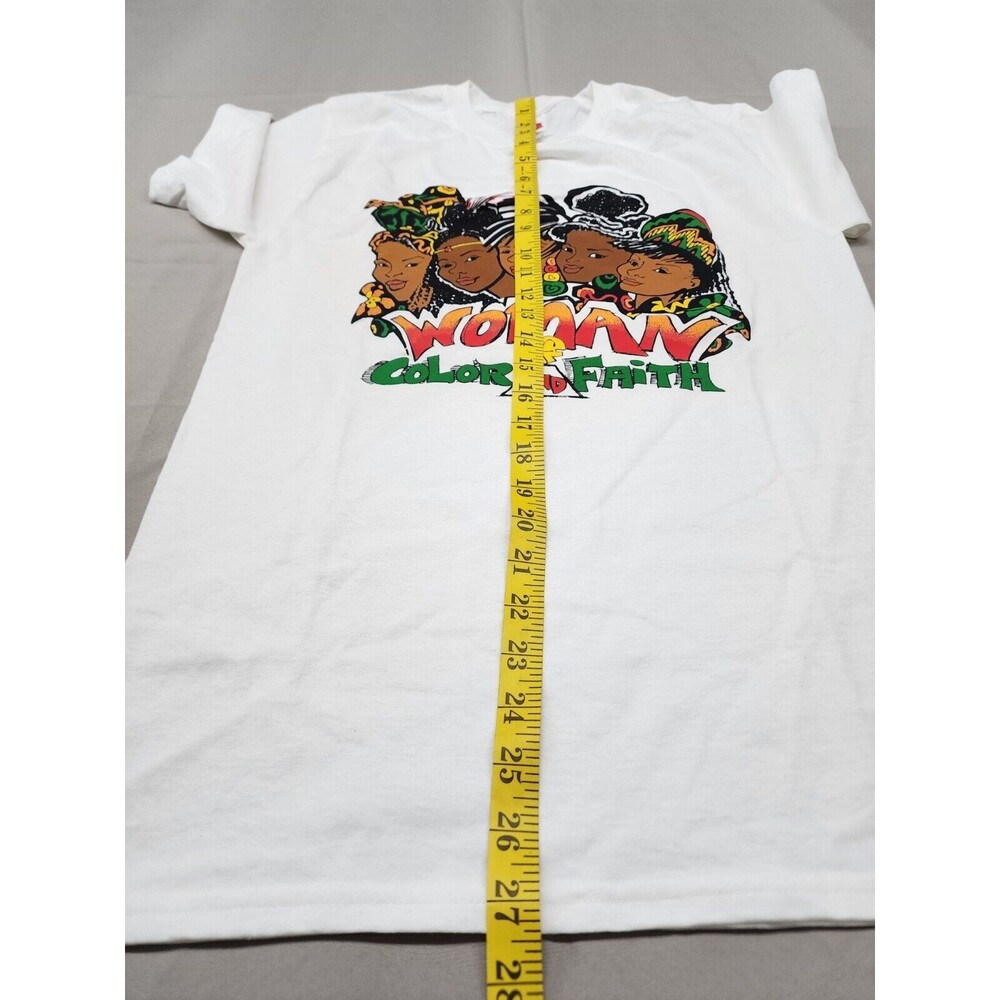 Hanes Women of Color and Faith Short Sleeve T Shirt Size S - Picture 5 of 6